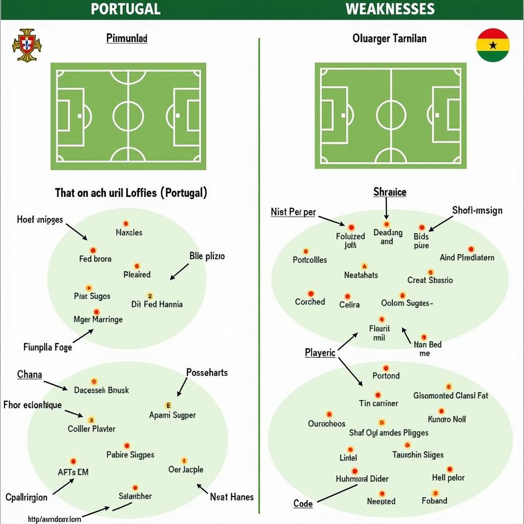 Phân tích sức mạnh Bồ Đào Nha và Ghana