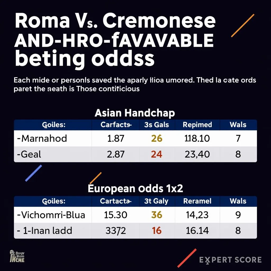 Phân tích tỷ lệ kèo Roma vs Cremonese