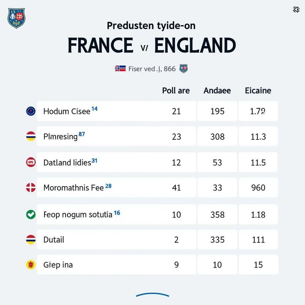 France vs England Match Prediction