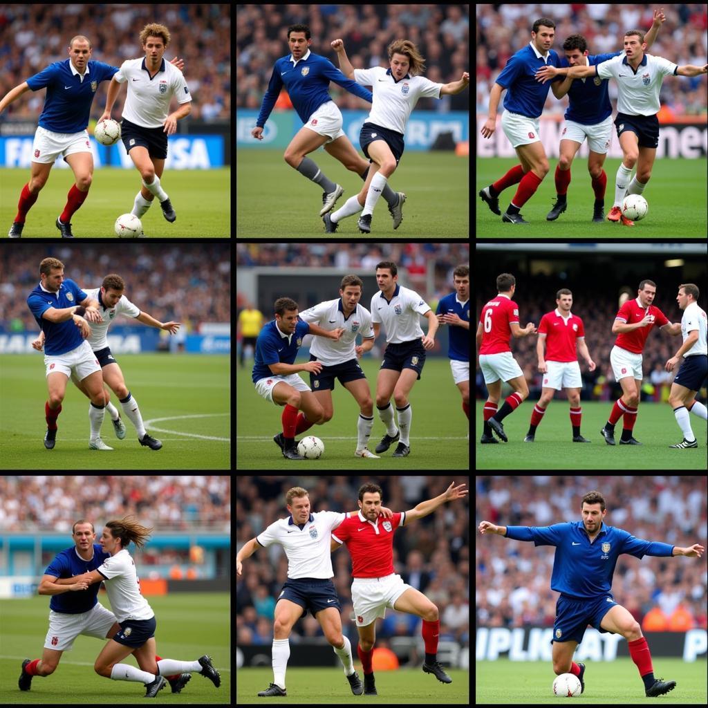 France vs England Memorable Moments