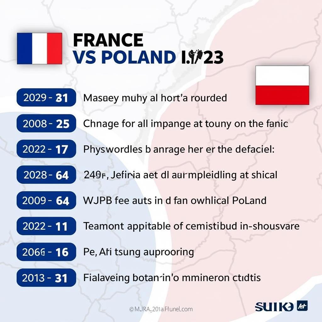 Lịch sử đối đầu Pháp vs Ba Lan