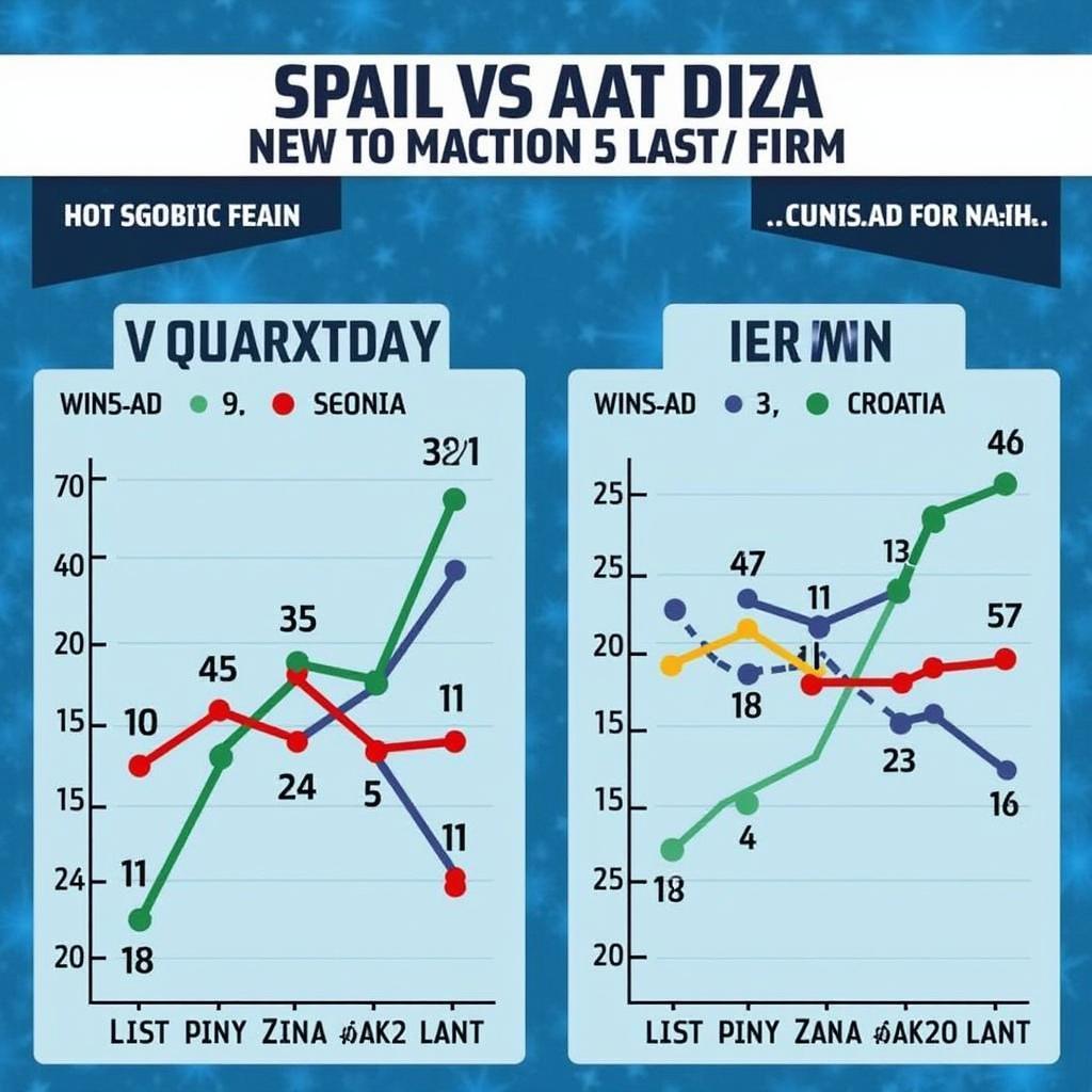 Phong độ gần đây Tây Ban Nha - Croatia