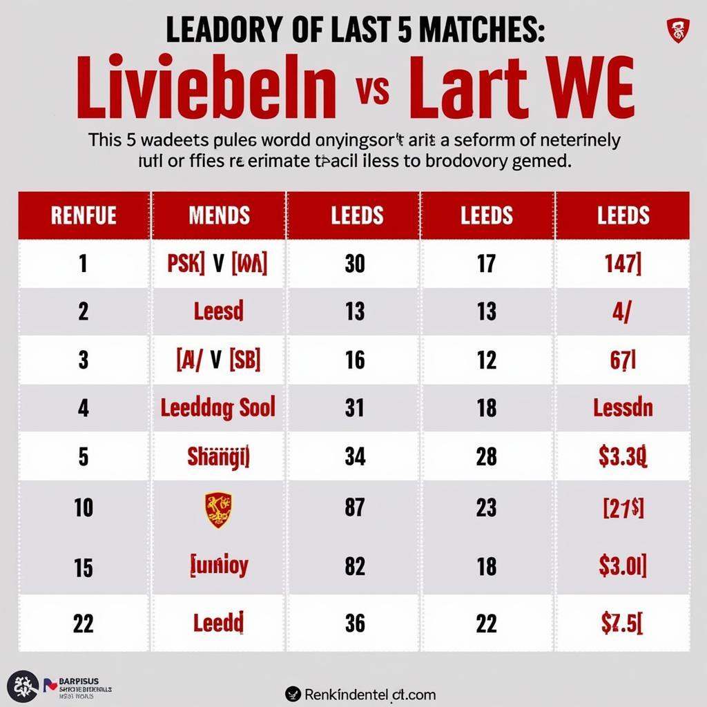 Liverpool vs Leeds head-to-head