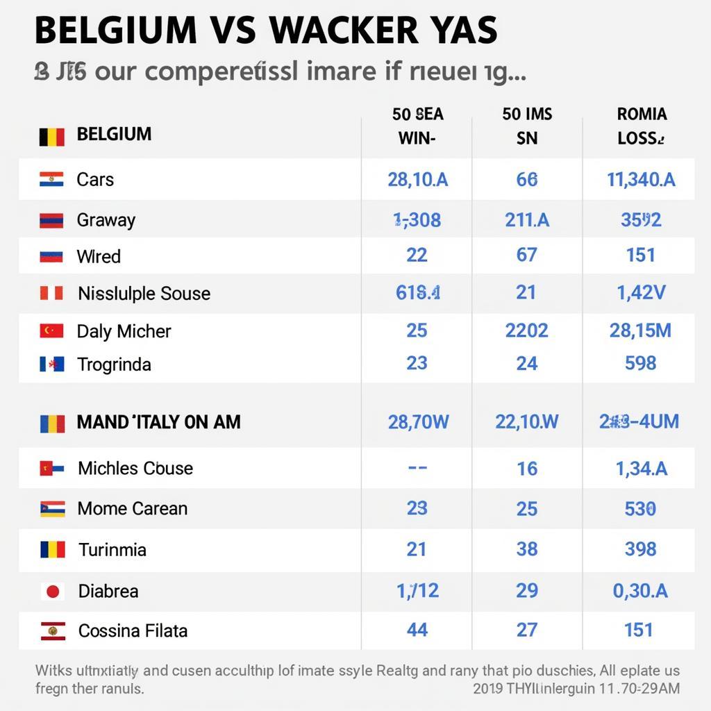 Phong độ gần đây của Bỉ và Romania