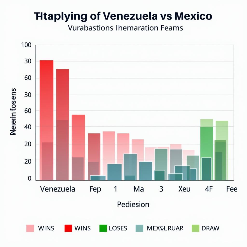 Biểu đồ so sánh phong độ gần đây của Venezuela và Mexico