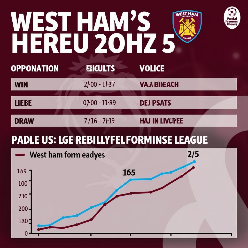 Phong độ gần đây của West Ham