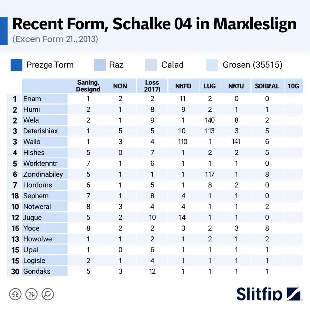 Schalke 04 form