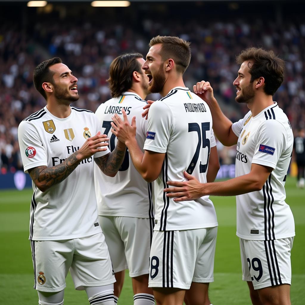 Real Madrid giành chiến thắng