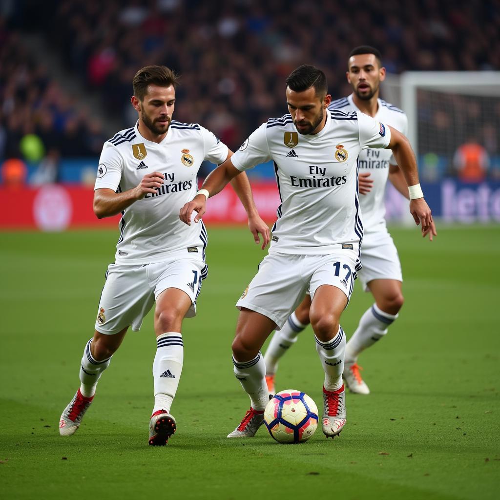 Real Madrid kiểm soát thế trận