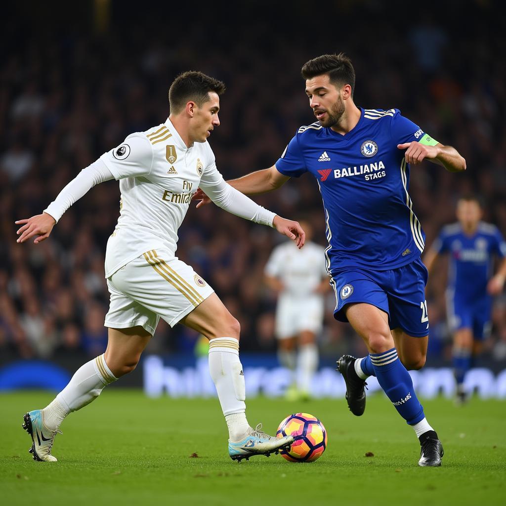 Real Madrid và Chelsea tại Champions League