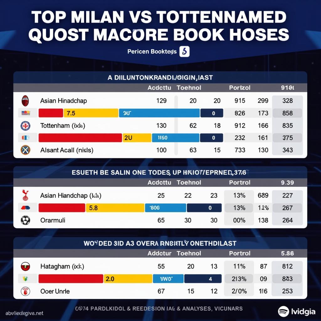 Soi kèo AC Milan Tottenham: Phân tích tỷ lệ kèo