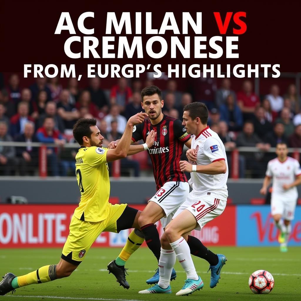 Những điểm nhấn đáng chú ý trong trận đấu AC Milan vs Cremonese