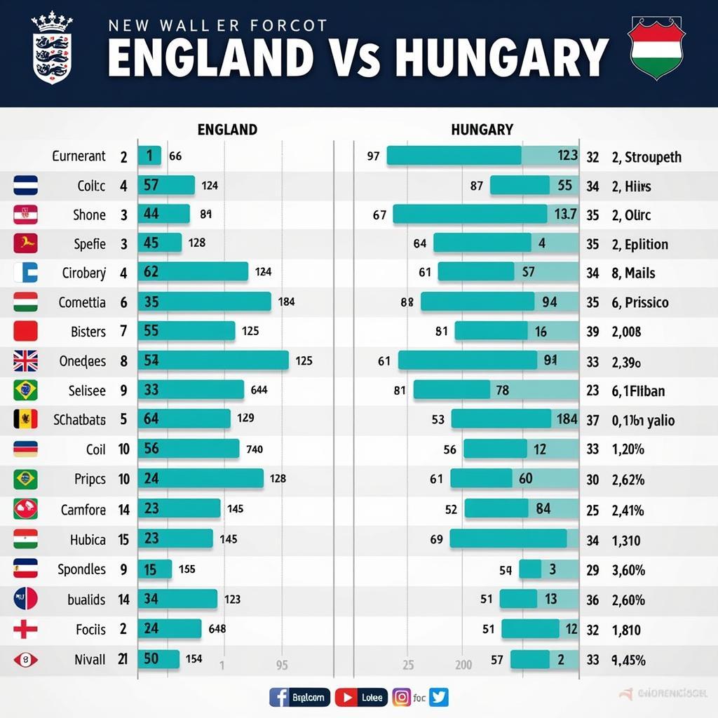 Phân tích phong độ gần đây của Anh và Hungary