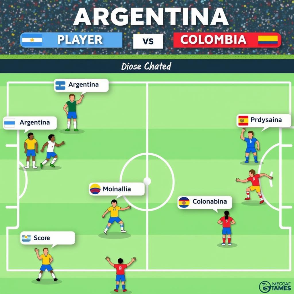 Dự đoán kết quả trận đấu Argentina vs Colombia