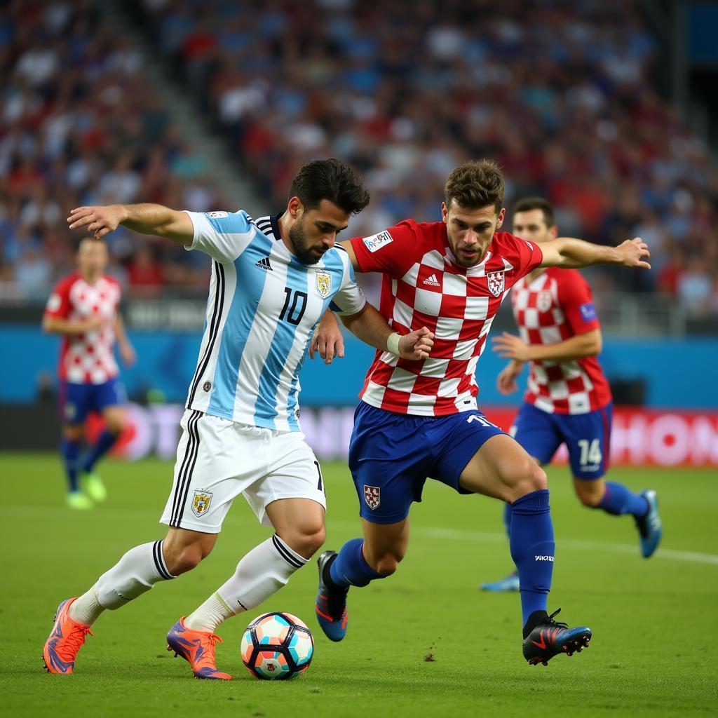 Argentina vs Croatia World Cup 2018