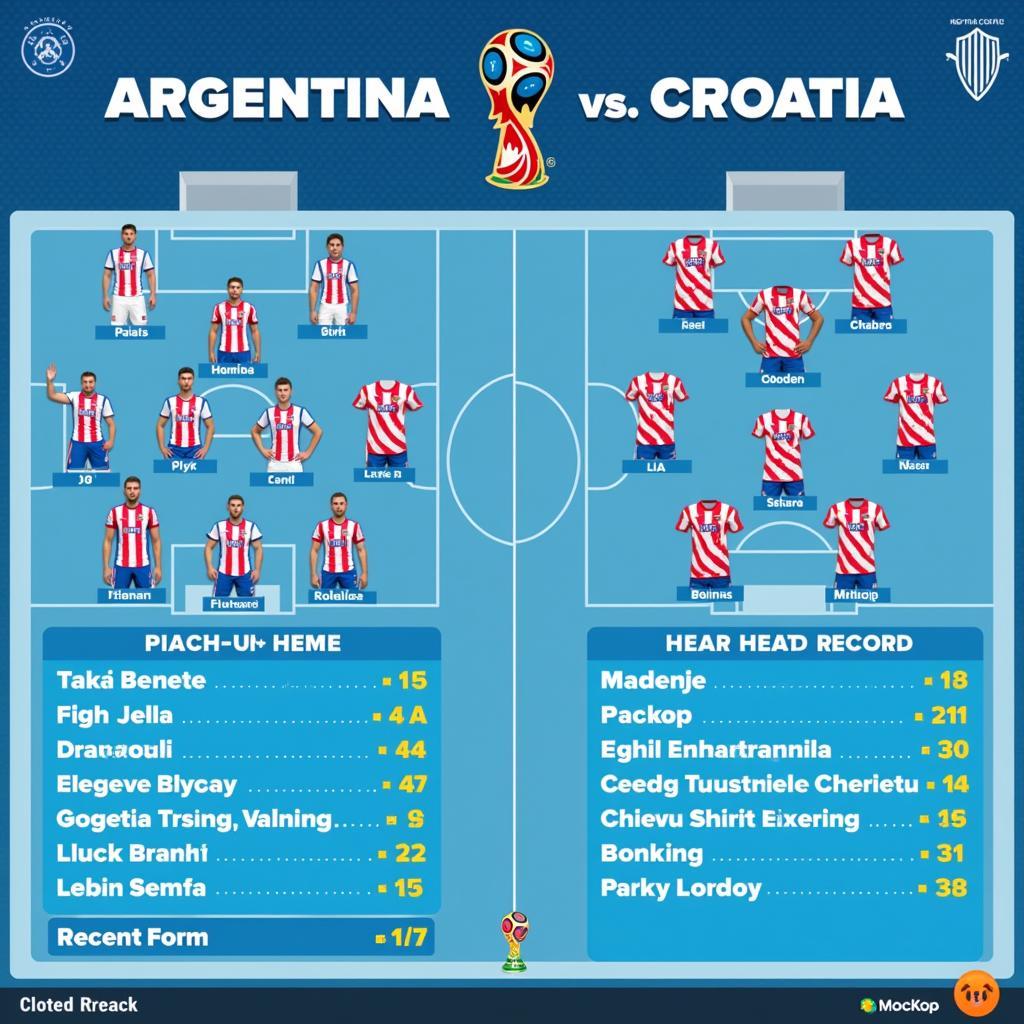 Soi kèo Argentina vs Croatia đội hình