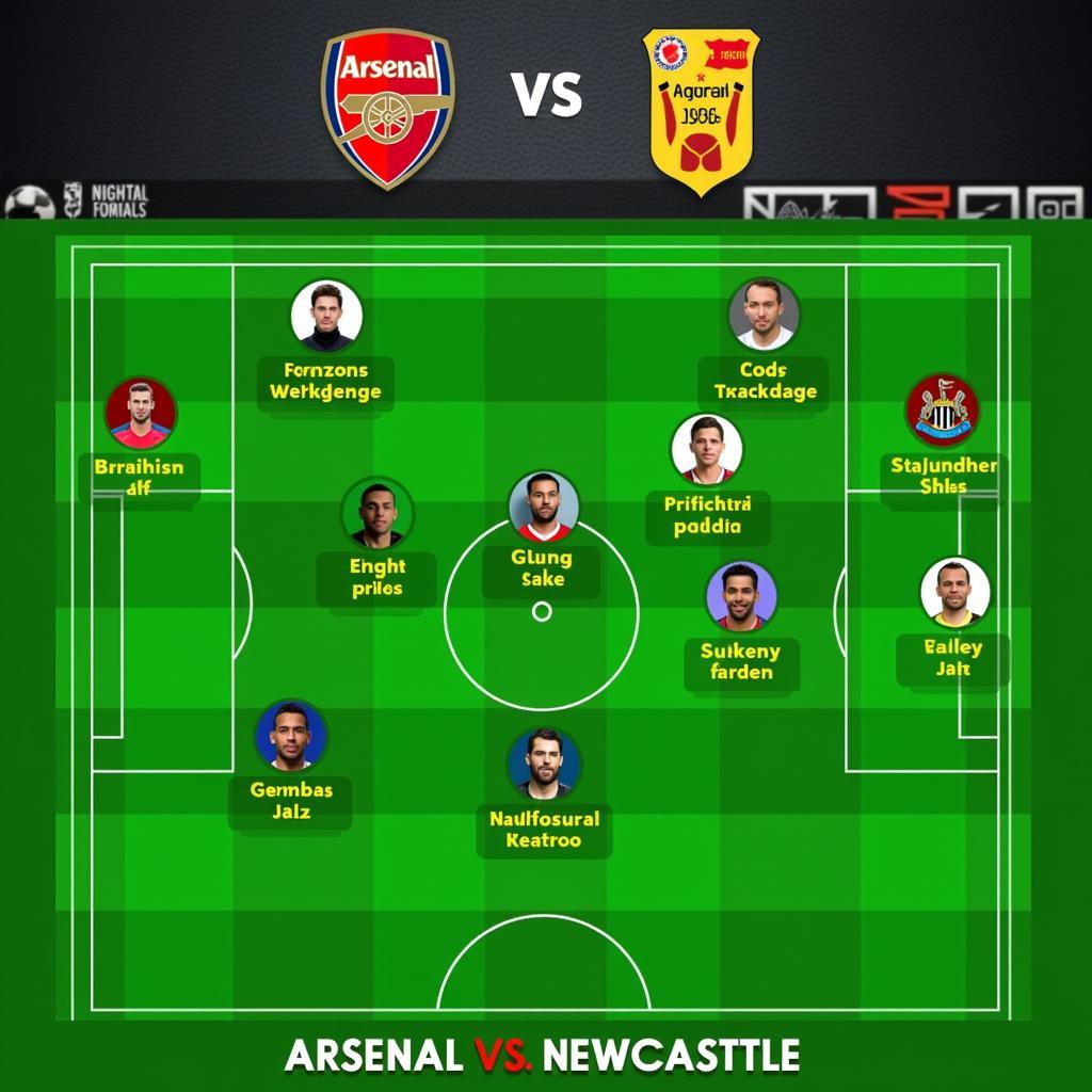 Soi kèo Arsenal Newcastle: Chiến thuật hai đội