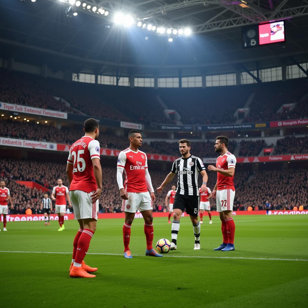 Soi kèo Arsenal Newcastle: Cuộc đối đầu đỉnh cao tại Emirates