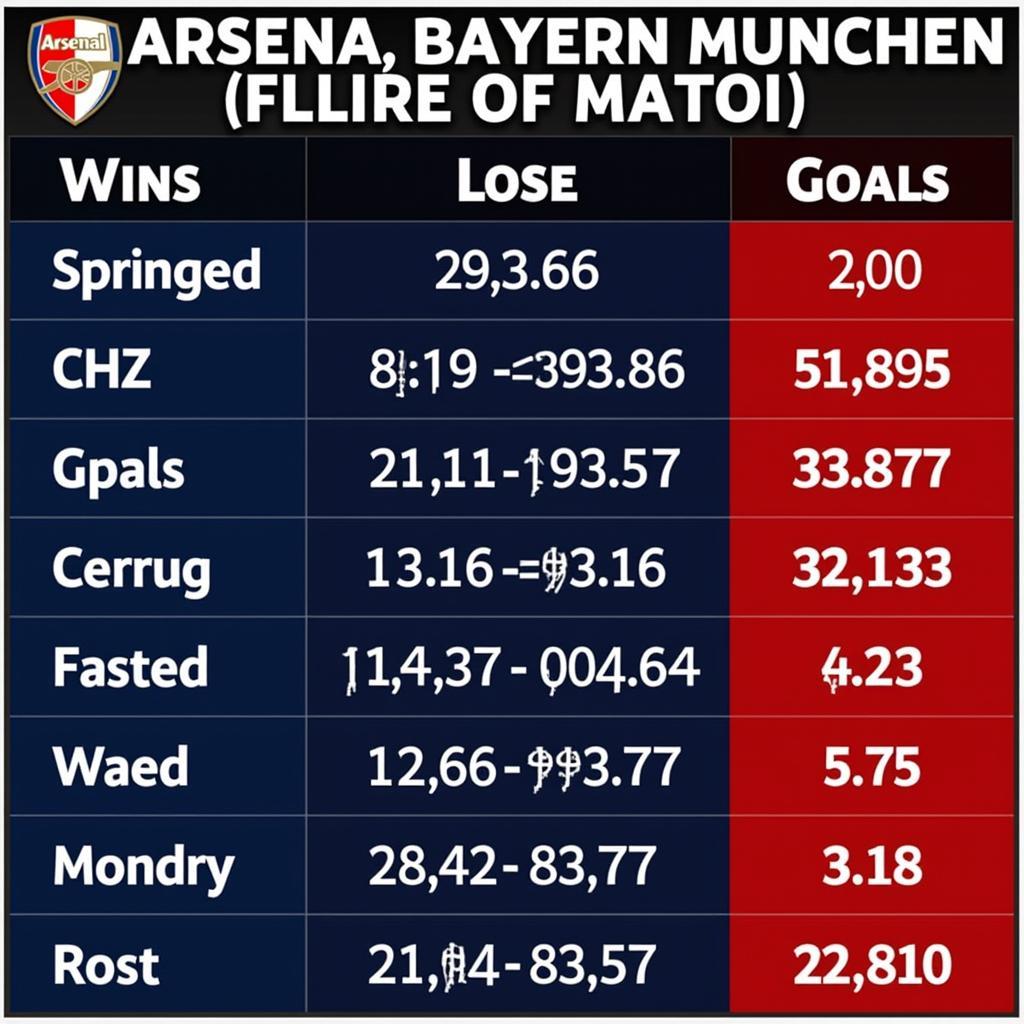 Phân tích phong độ Arsenal vs Bayern Munich trước trận đấu