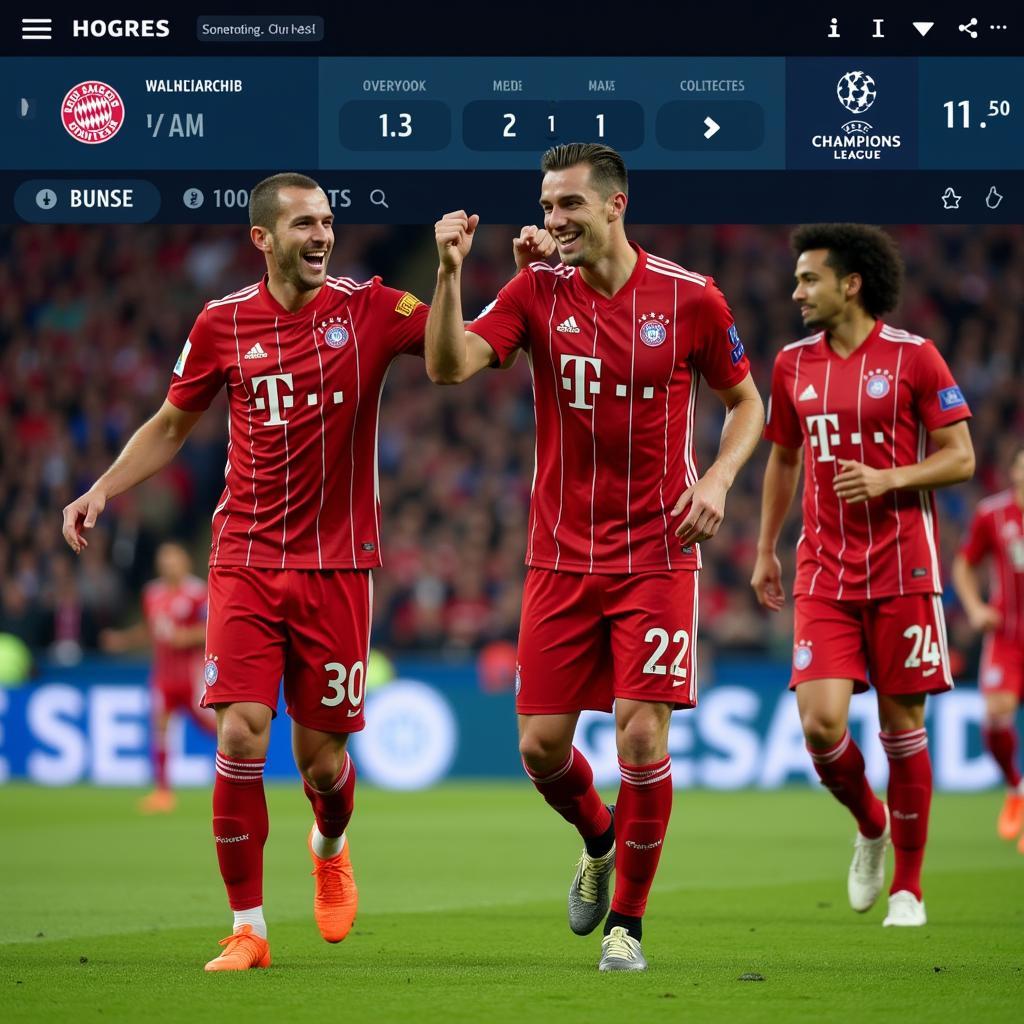 Soi kèo Bayern Munich Champions League