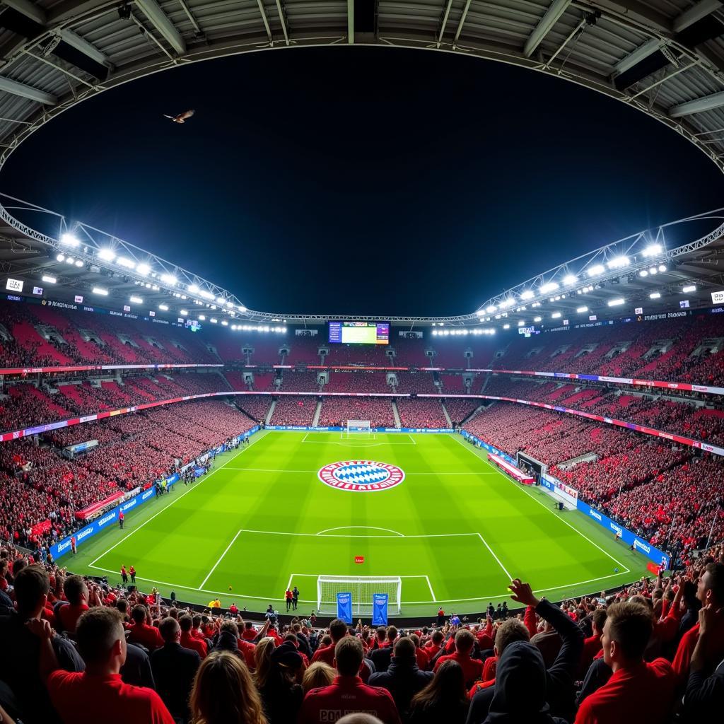 Bayern Munich vs Bayer Leverkusen at Allianz Arena