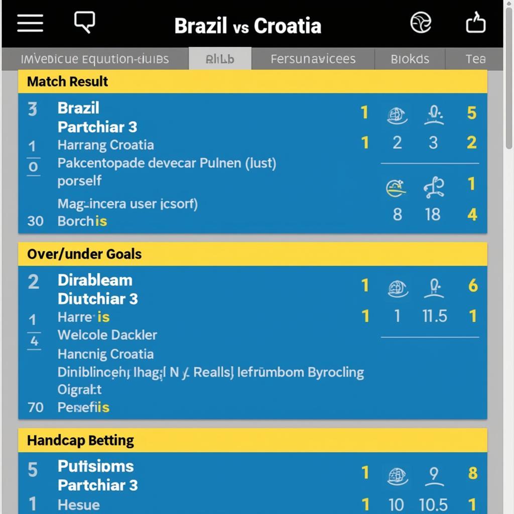 Soi kèo Brazil - Croatia tại World Cup