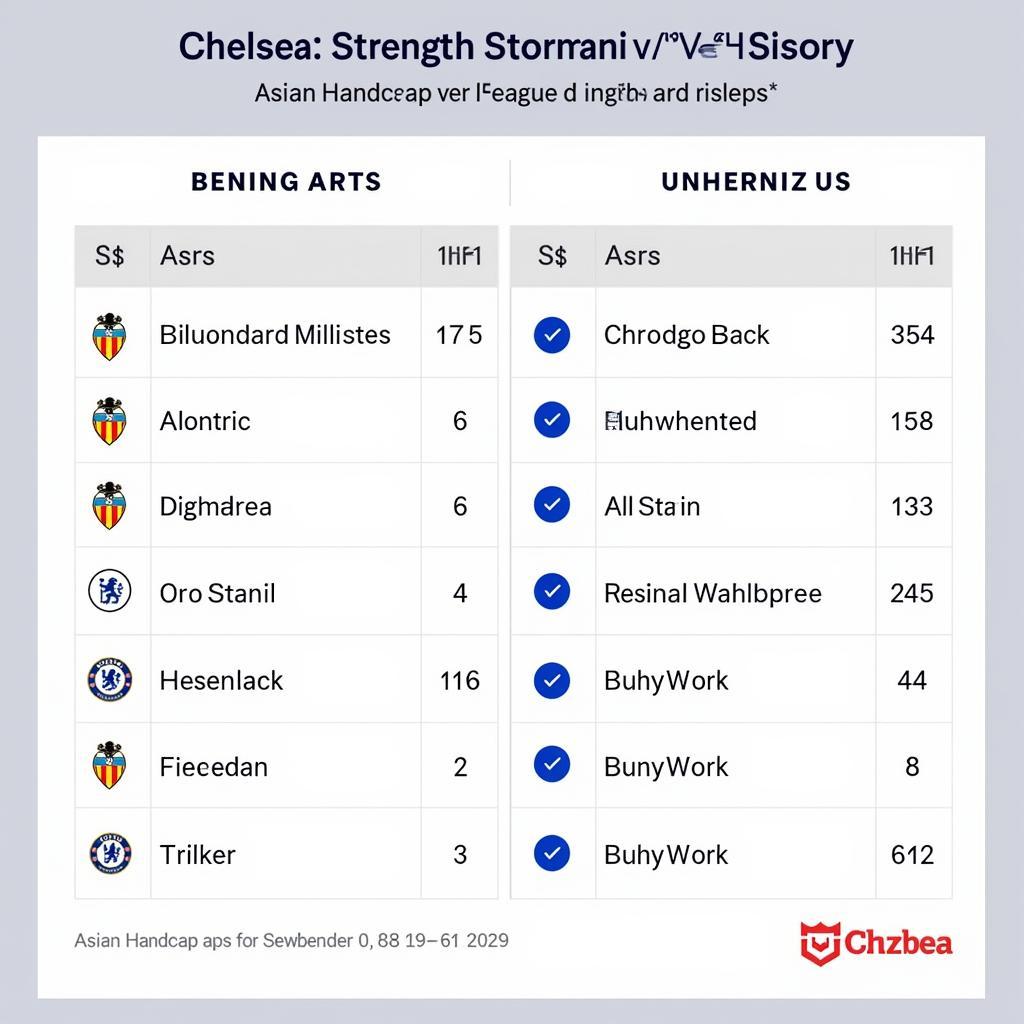 Soi kèo Châu Á Valencia vs Chelsea