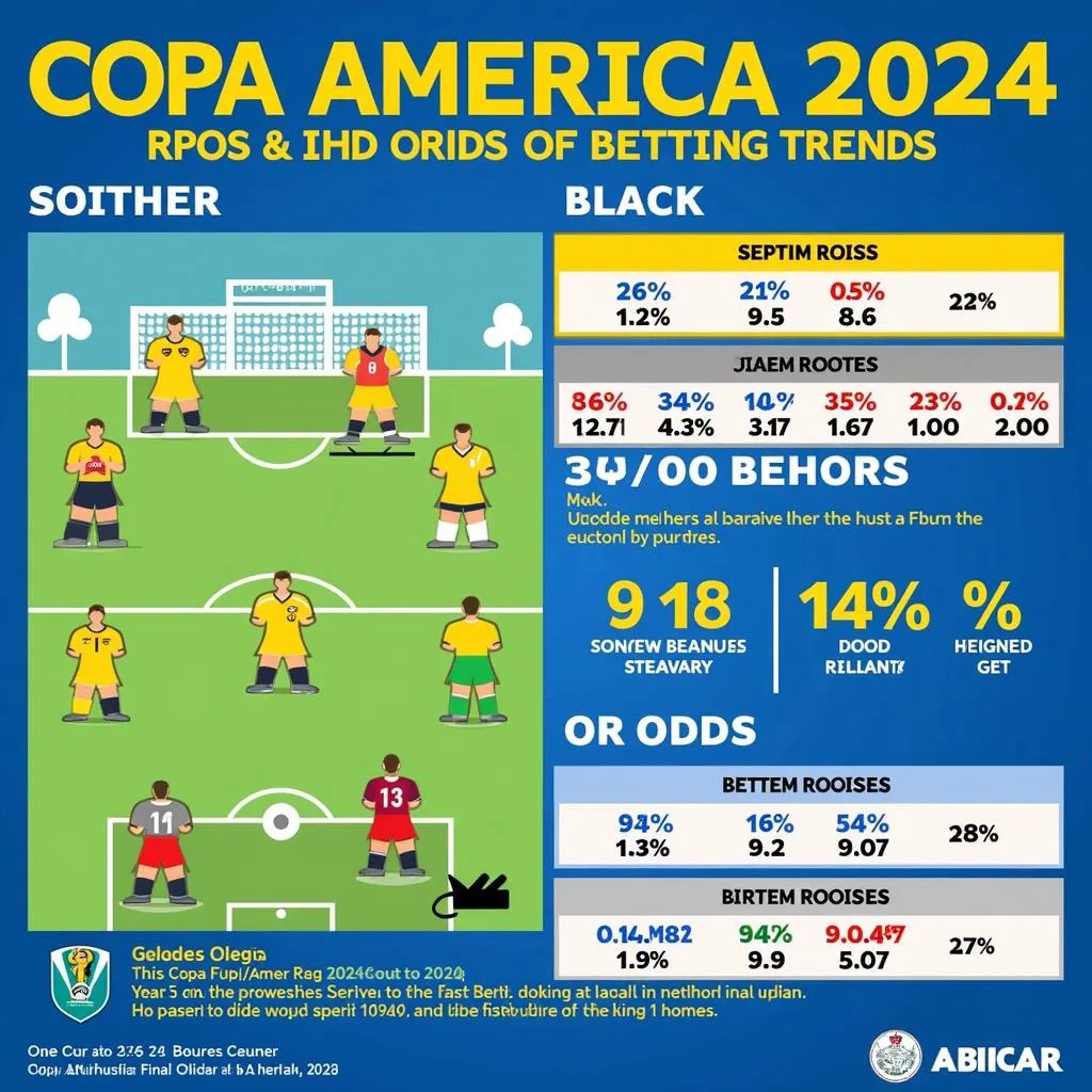 Biểu đồ phân tích kèo chung kết Copa America 2024