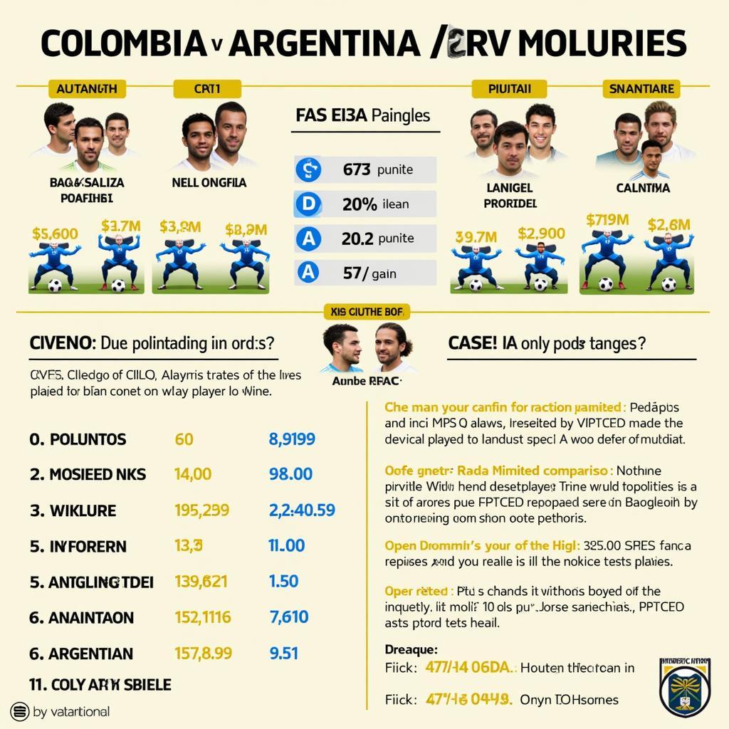 Soi kèo Colombia vs Argentina