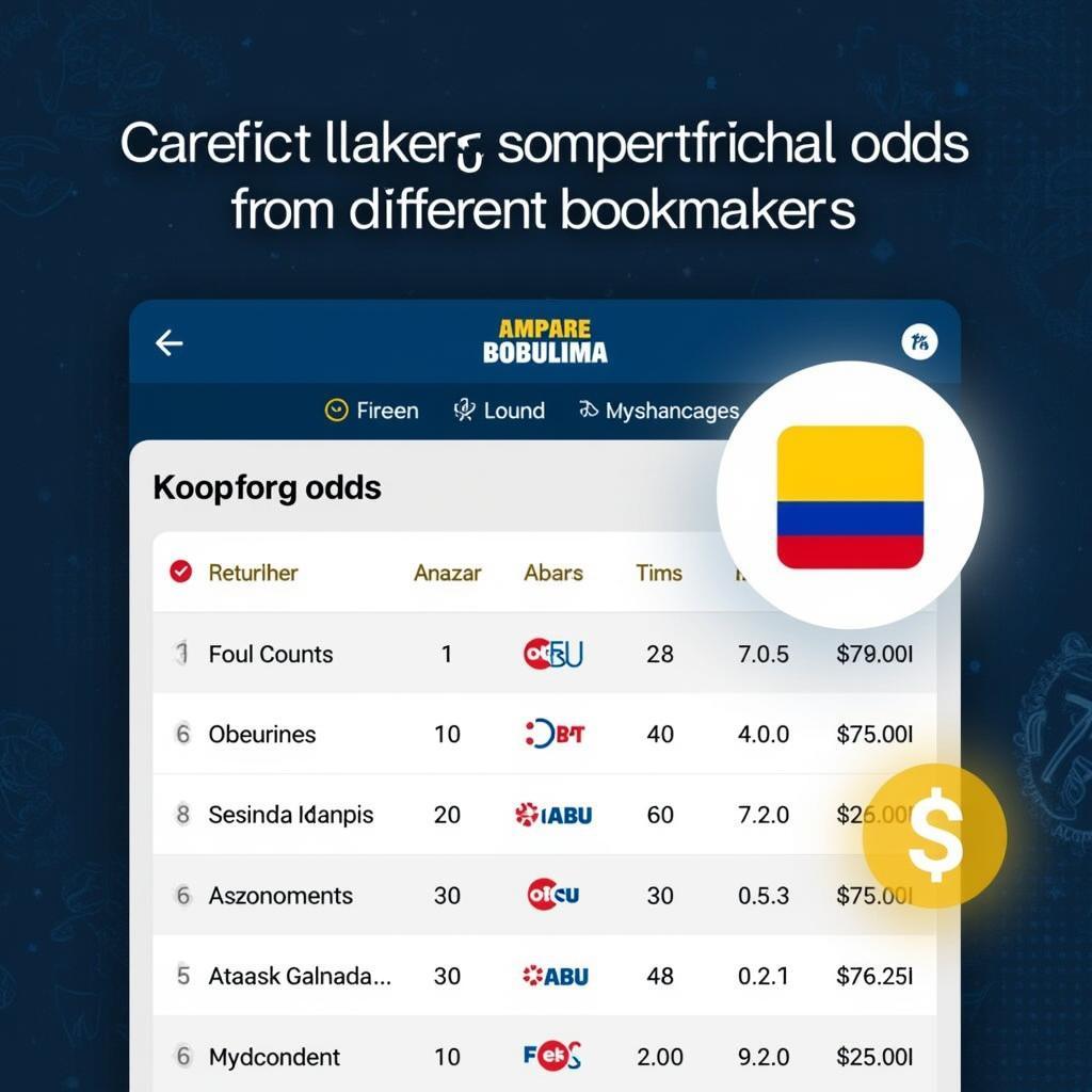 Soi kèo Colombia với tỷ lệ kèo nhà cái