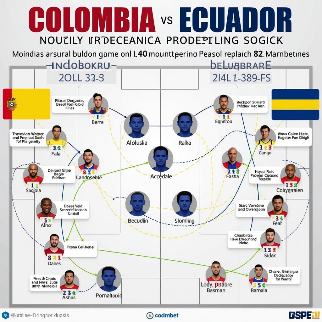 Dự đoán tỷ số Colombia vs Ecuador