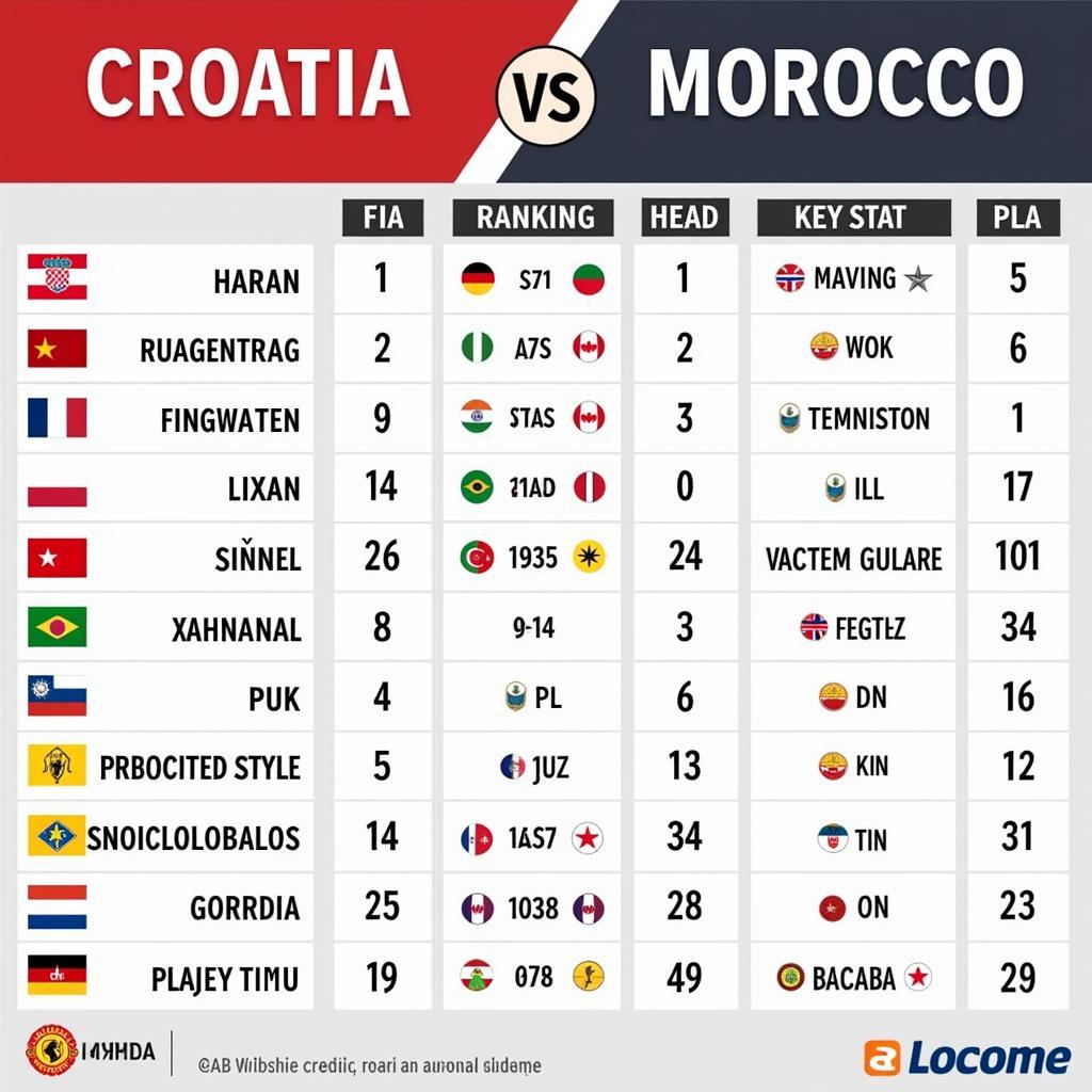 Soi kèo Croatia vs Morocco tại World Cup