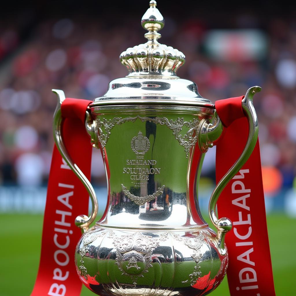 FA Cup logo - The prestigious FA Cup trophy