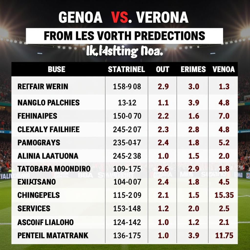 Genoa vs Verona: Odds and Predictions