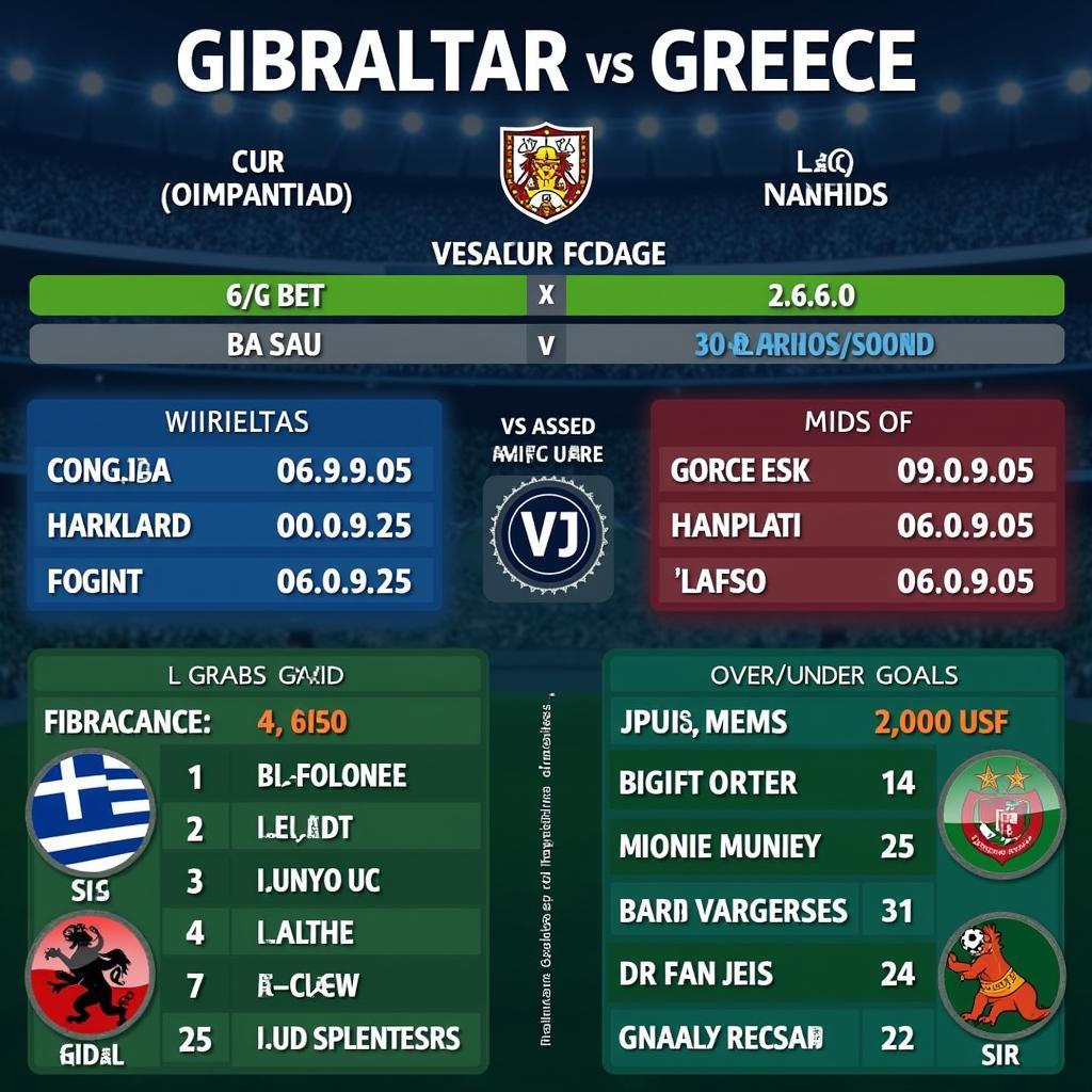 Soi kèo Gibraltar vs Hy Lạp