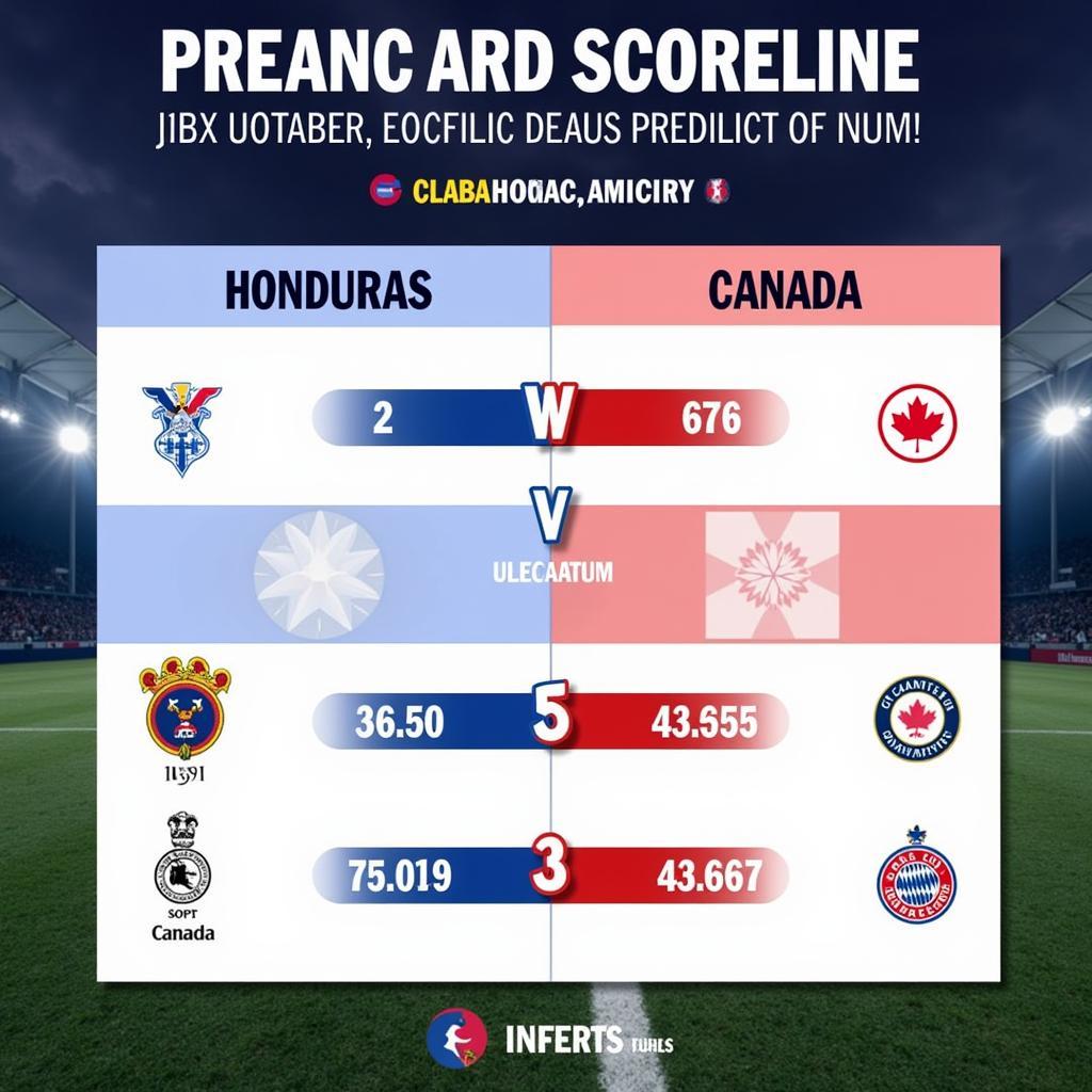 Dự đoán tỷ số Honduras vs Canada