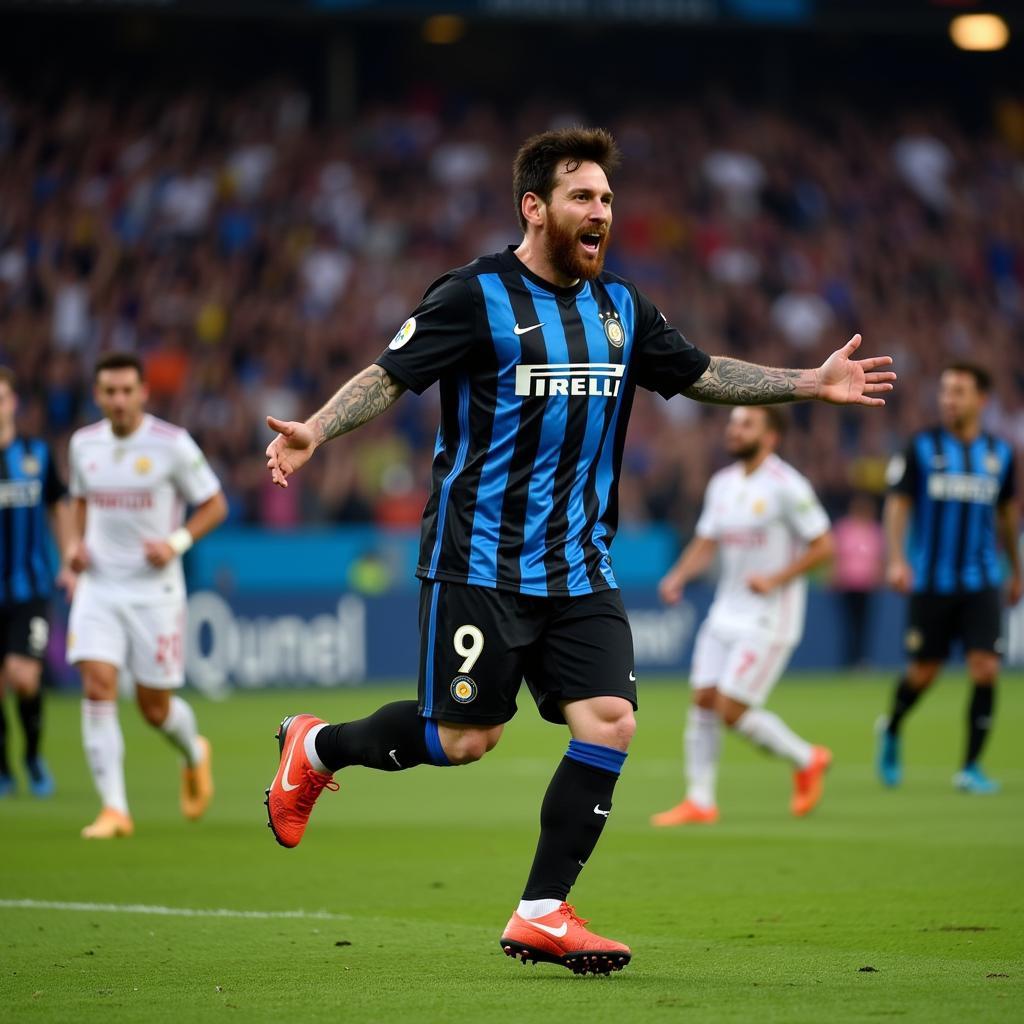 Messi ghi bàn cho Inter Miami