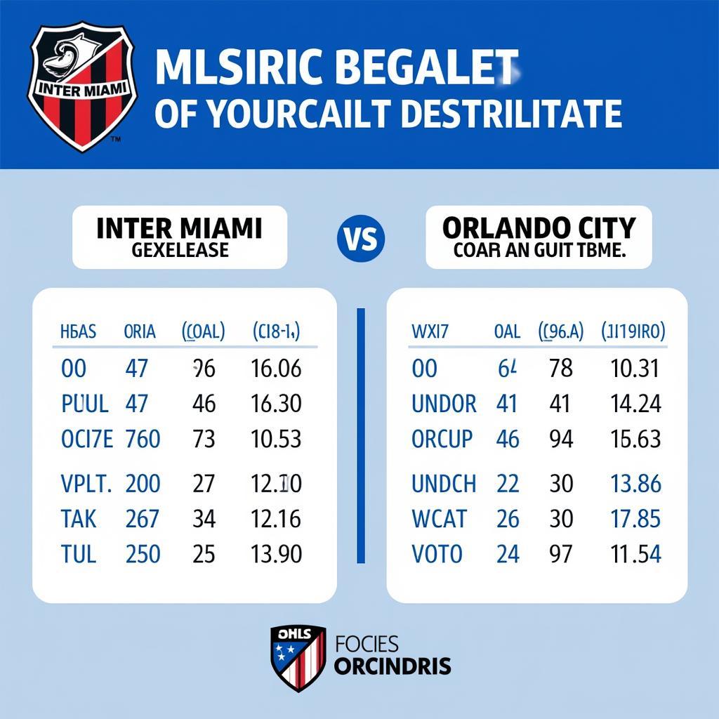 Phong độ gần đây của Inter Miami và Orlando City