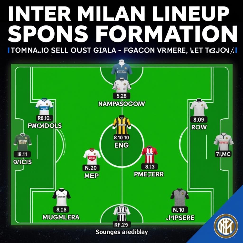 Đội hình Inter Milan ra sân