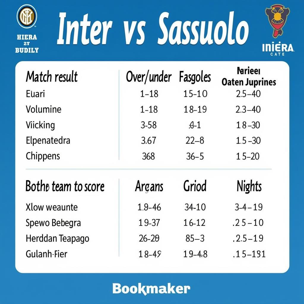 Phân tích tỷ lệ kèo Inter vs Sassuolo