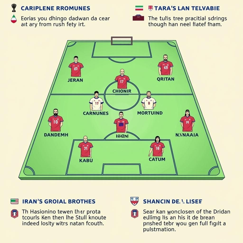 Iran vs Qatar Lineup