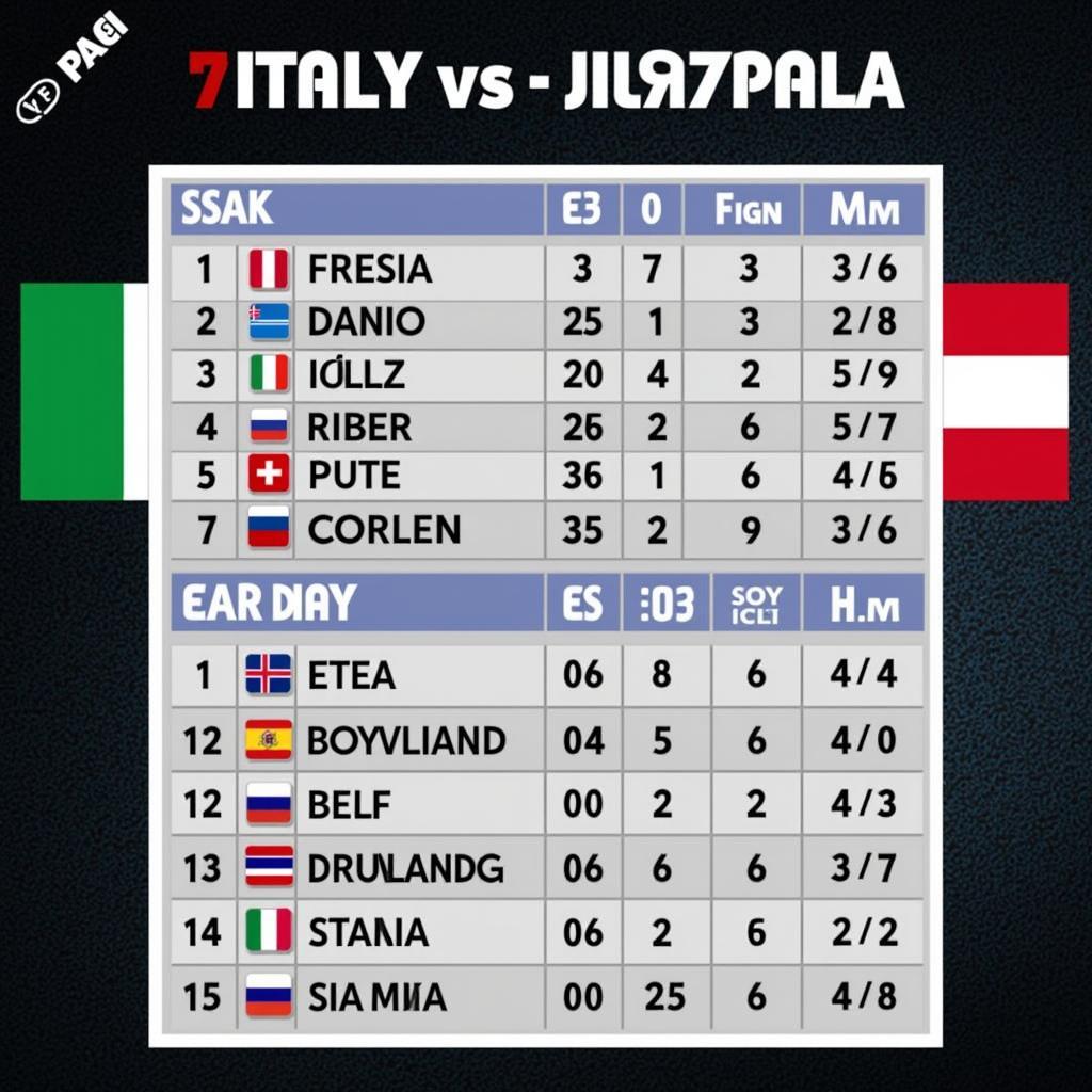 Soi kèo Italia vs Áo