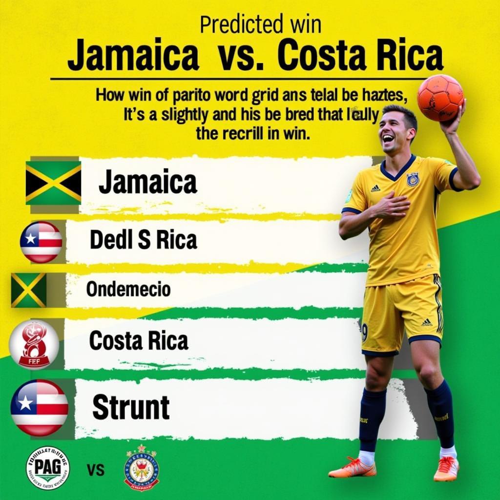 Soi kèo Jamaica vs Costa Rica: Dự đoán tỷ số