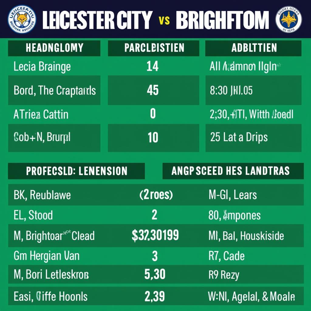 Soi kèo Leicester City vs Brighton