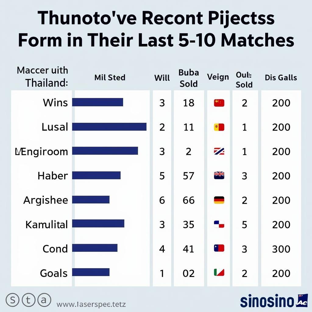 Thailand: Recent Form Analysis