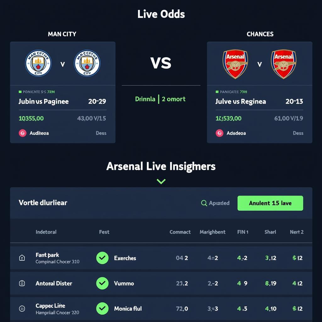 Soi kèo Man City vs Arsenal