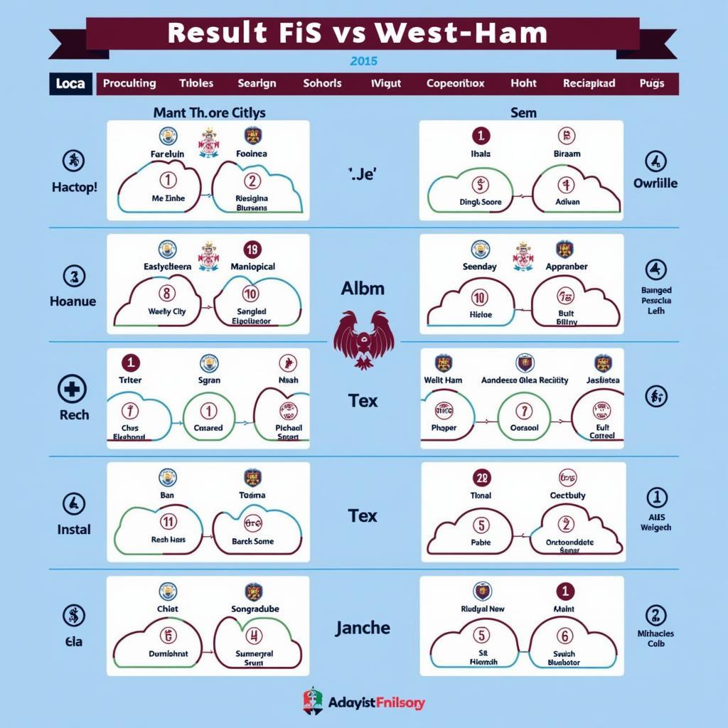 Lịch sử đối đầu Man City vs West Ham