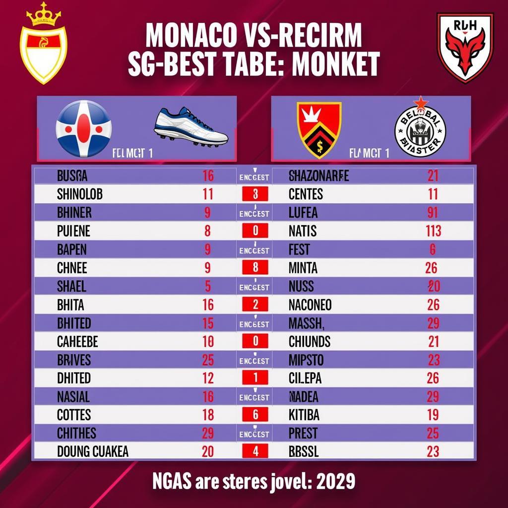 Lịch sử đối đầu Monaco vs Brest