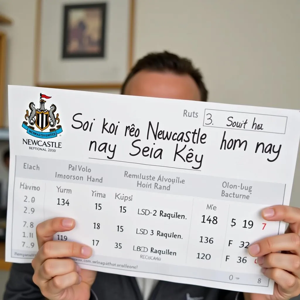 Soi kèo Newcastle hôm nay