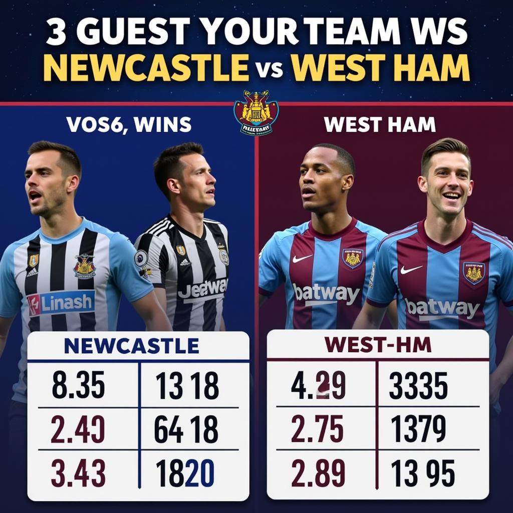 Soi kèo Newcastle vs West Ham: Phong độ gần đây